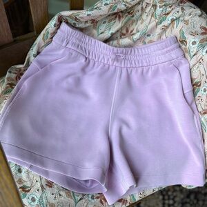 Lululemon Softstreme High Rise Short in Rose Blush